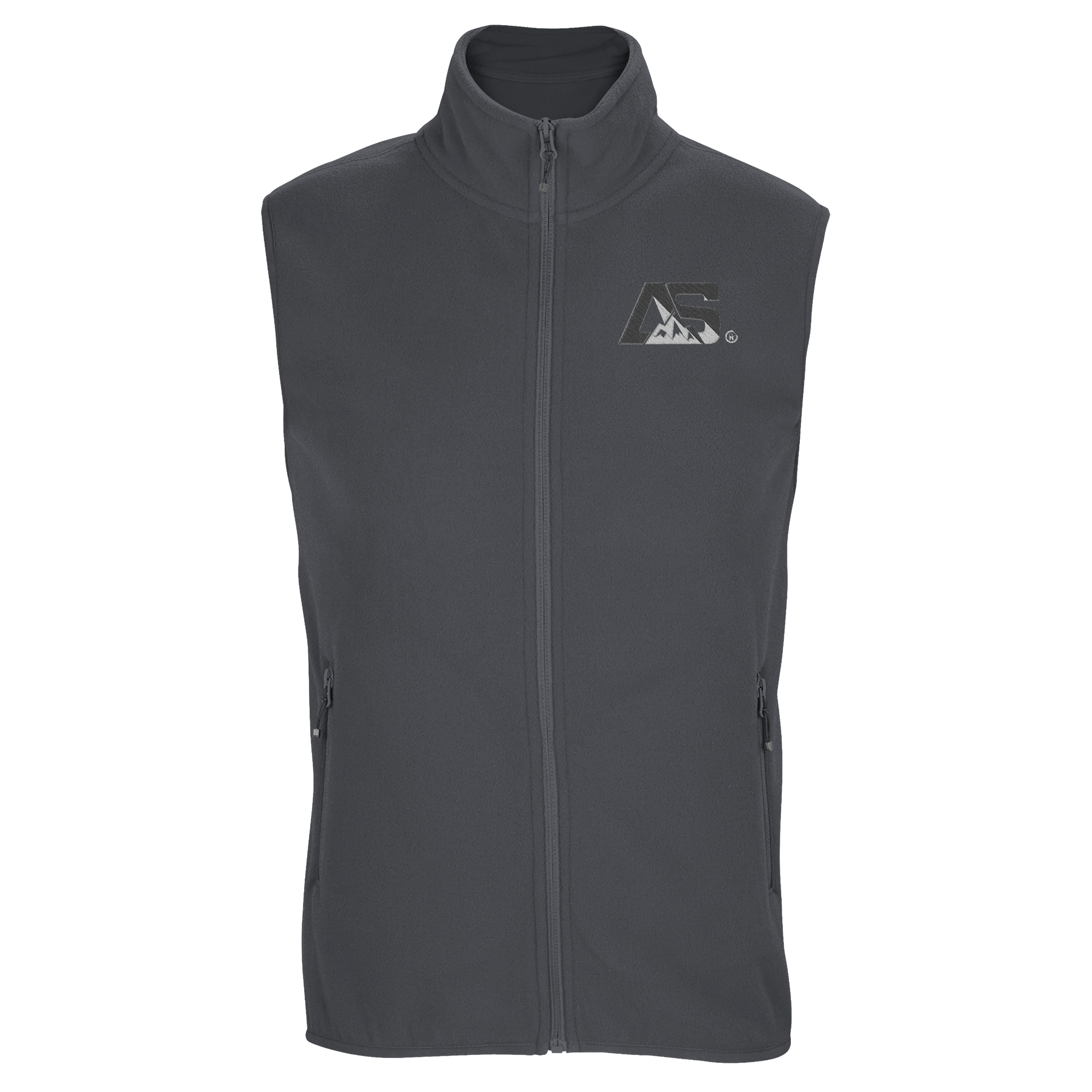 ALPINSTOFF® Unisex Mikrofleece-Weste AS Front