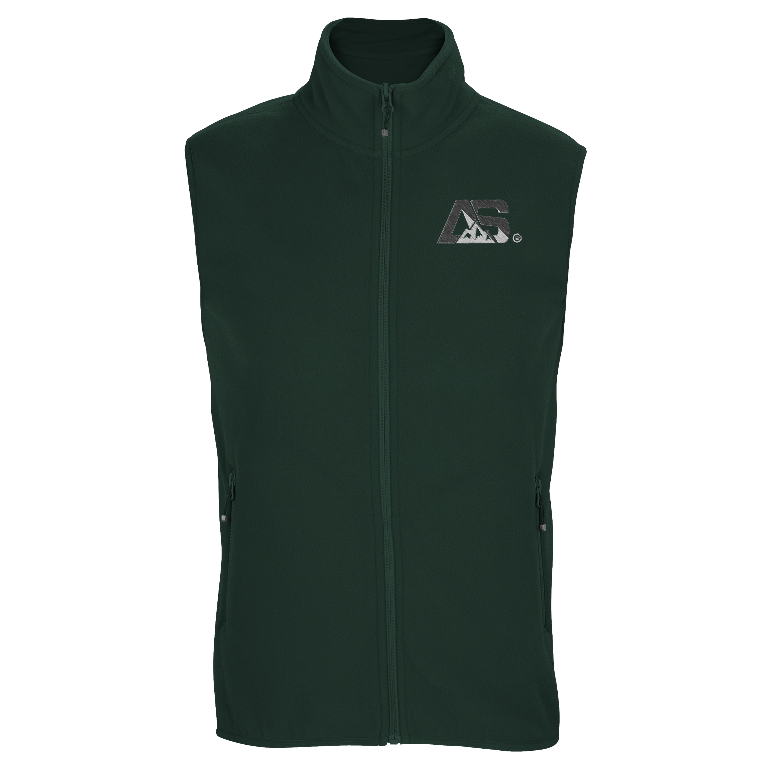 ALPINSTOFF® Unisex Mikrofleece-Weste AS Front