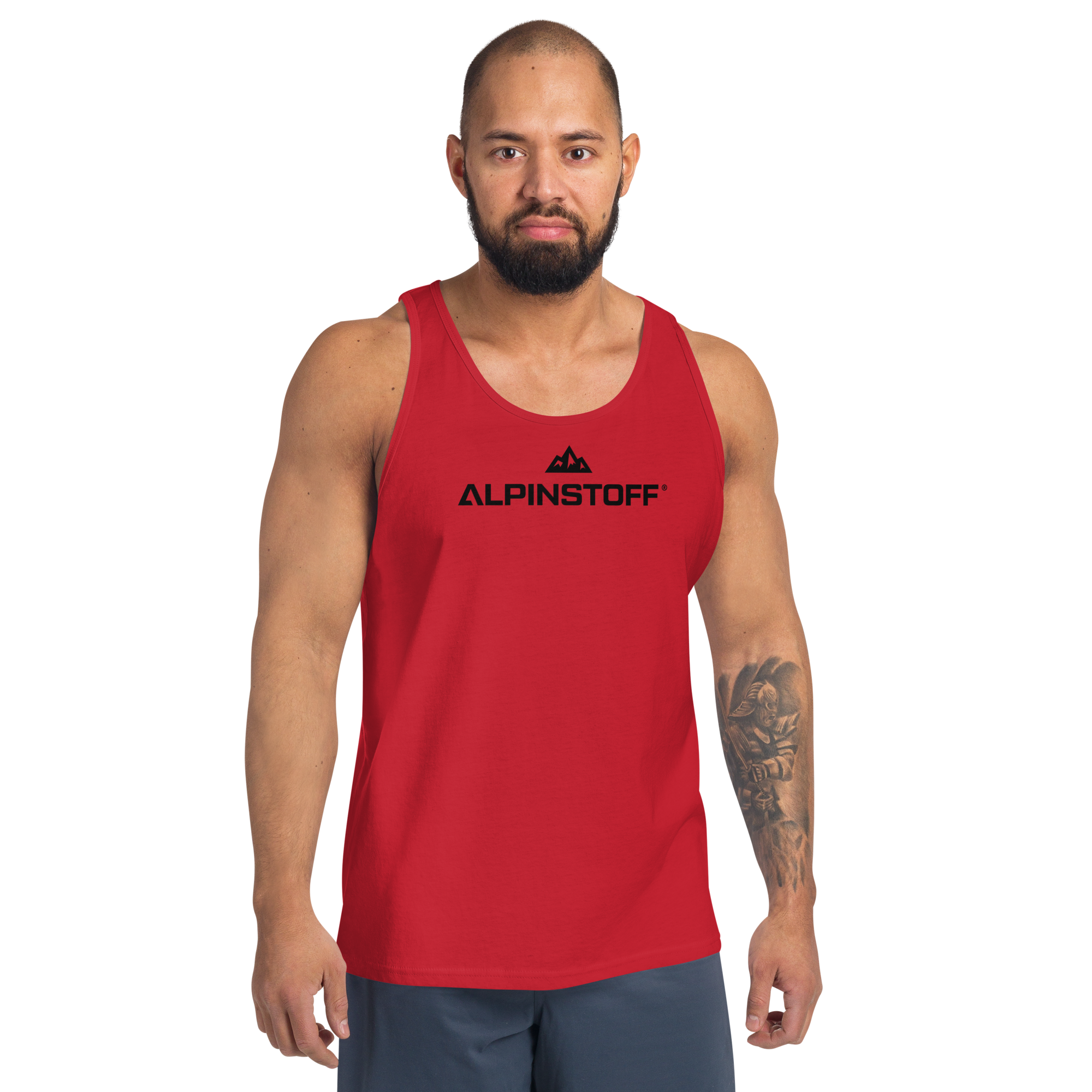 ALPINSTOFF® Classic Tank Top – Black Print
