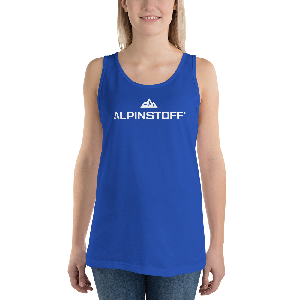 ALPINSTOFF® Classic Tank Top – White Print