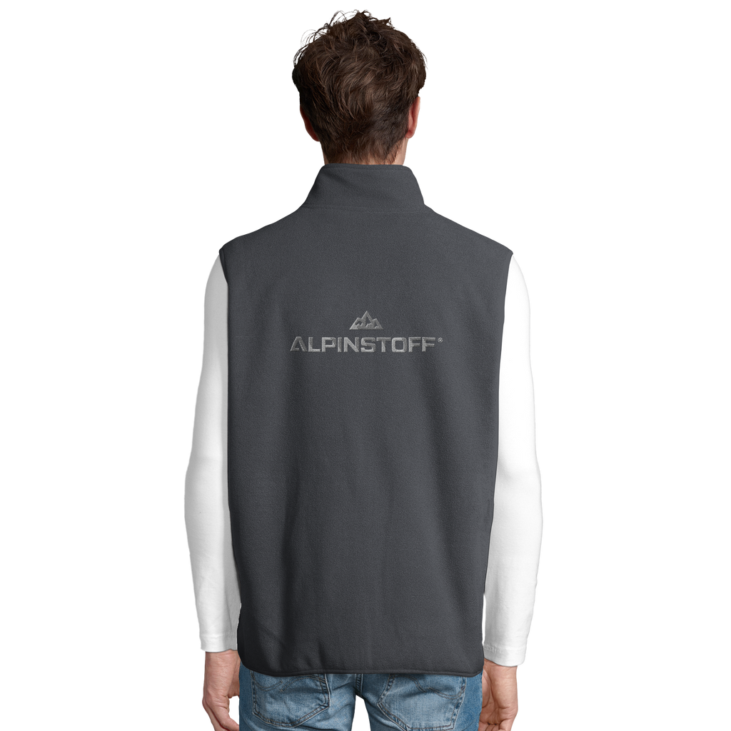 ALPINSTOFF® Unisex Mikrofleece-Weste AS Front