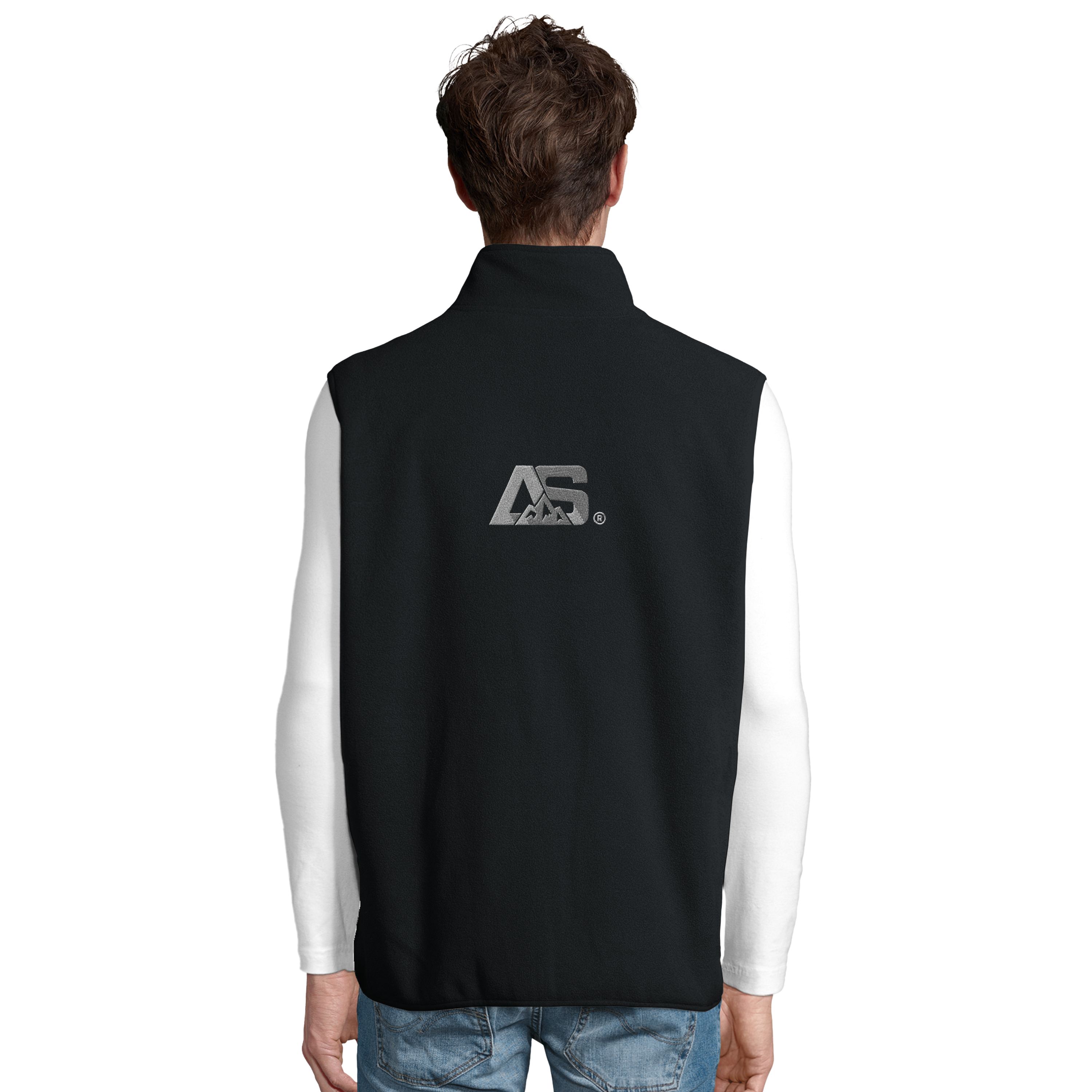 ALPINSTOFF® Unisex Mikrofleece-Weste AS Back