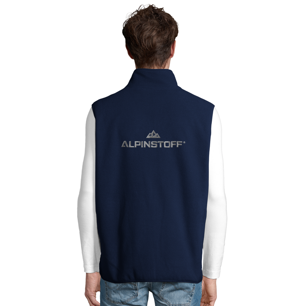 ALPINSTOFF® Unisex Mikrofleece-Weste AS Front