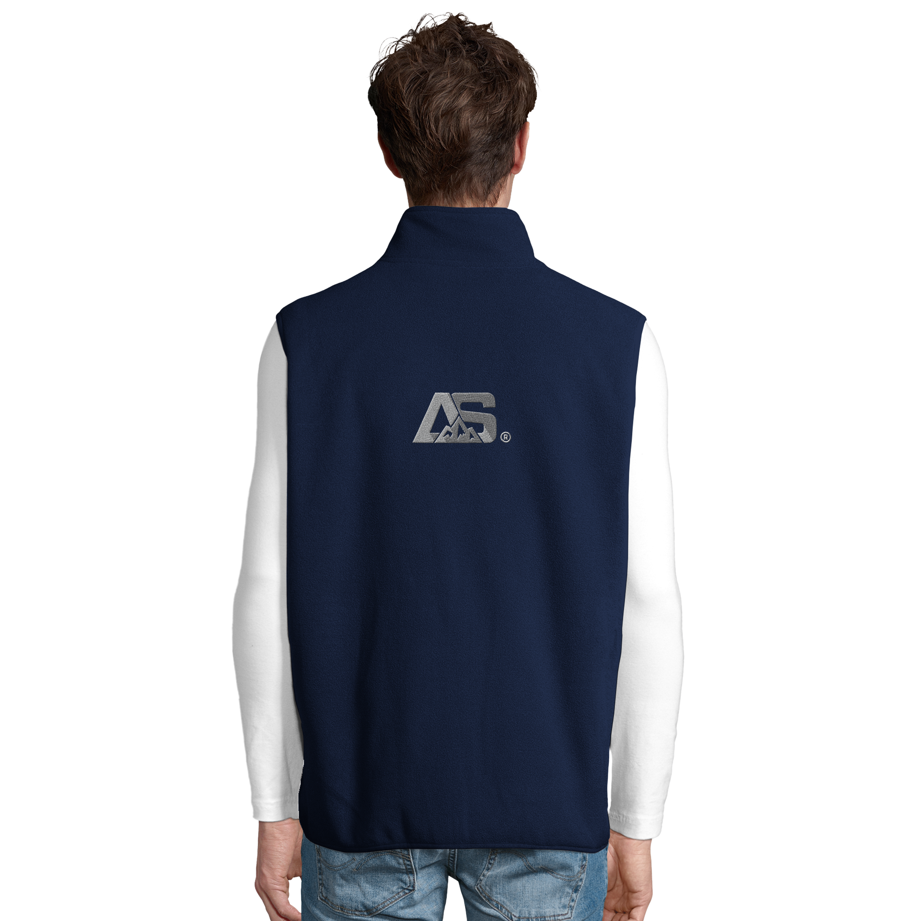 ALPINSTOFF® Unisex Mikrofleece-Weste AS Back