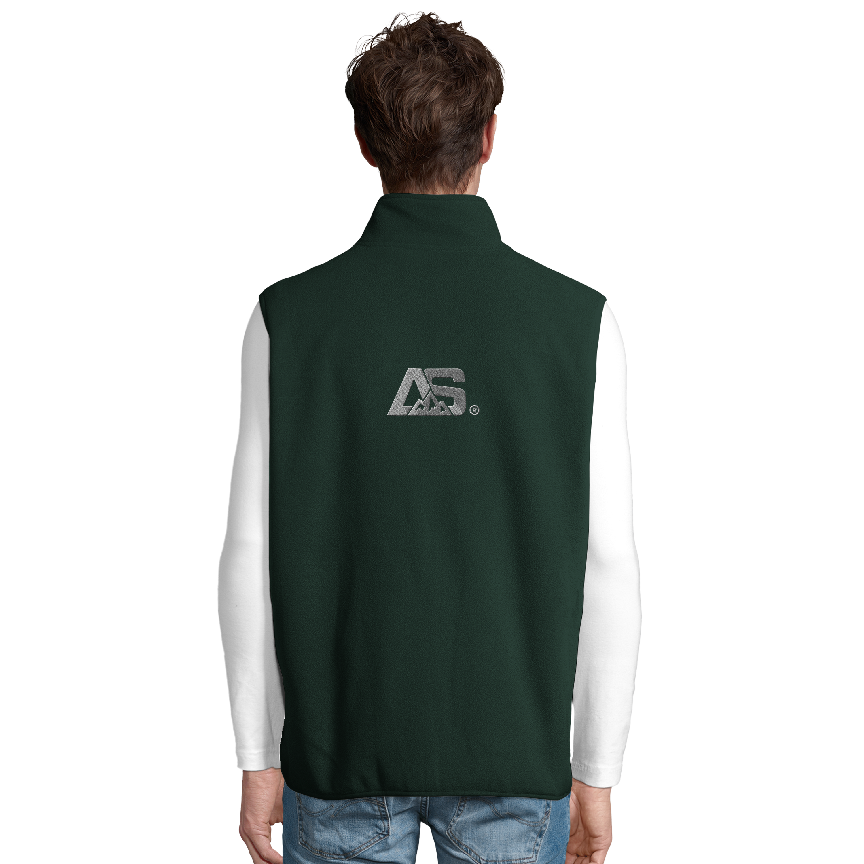 ALPINSTOFF® Unisex Mikrofleece-Weste AS Back
