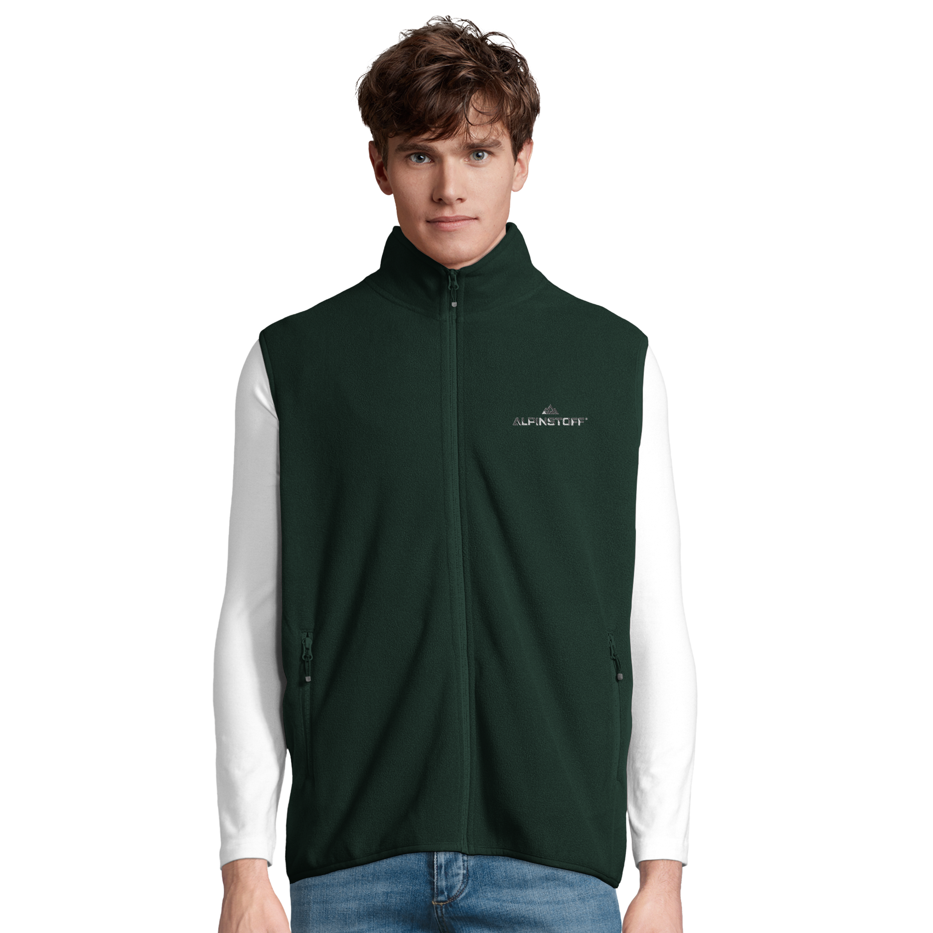 ALPINSTOFF® Unisex Mikrofleece-Weste AS Back