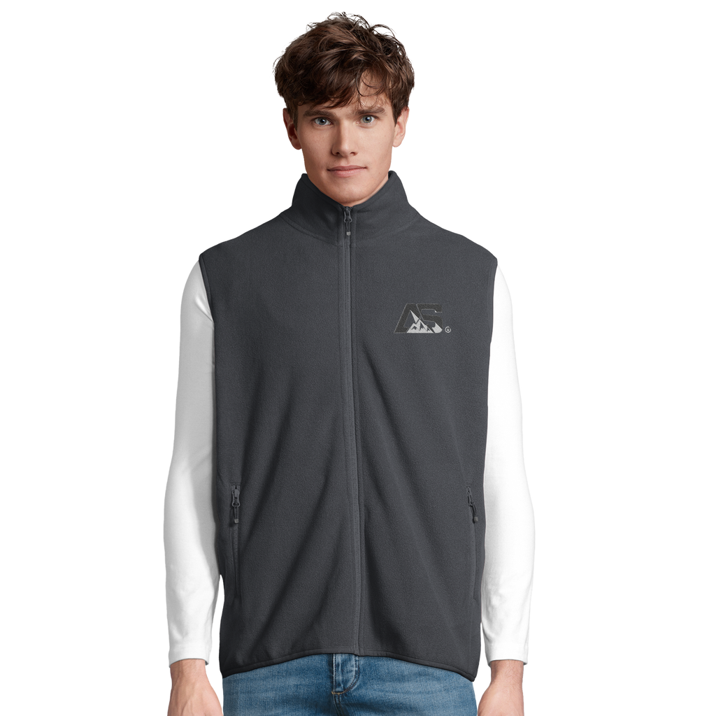 ALPINSTOFF® Unisex Mikrofleece-Weste AS Front
