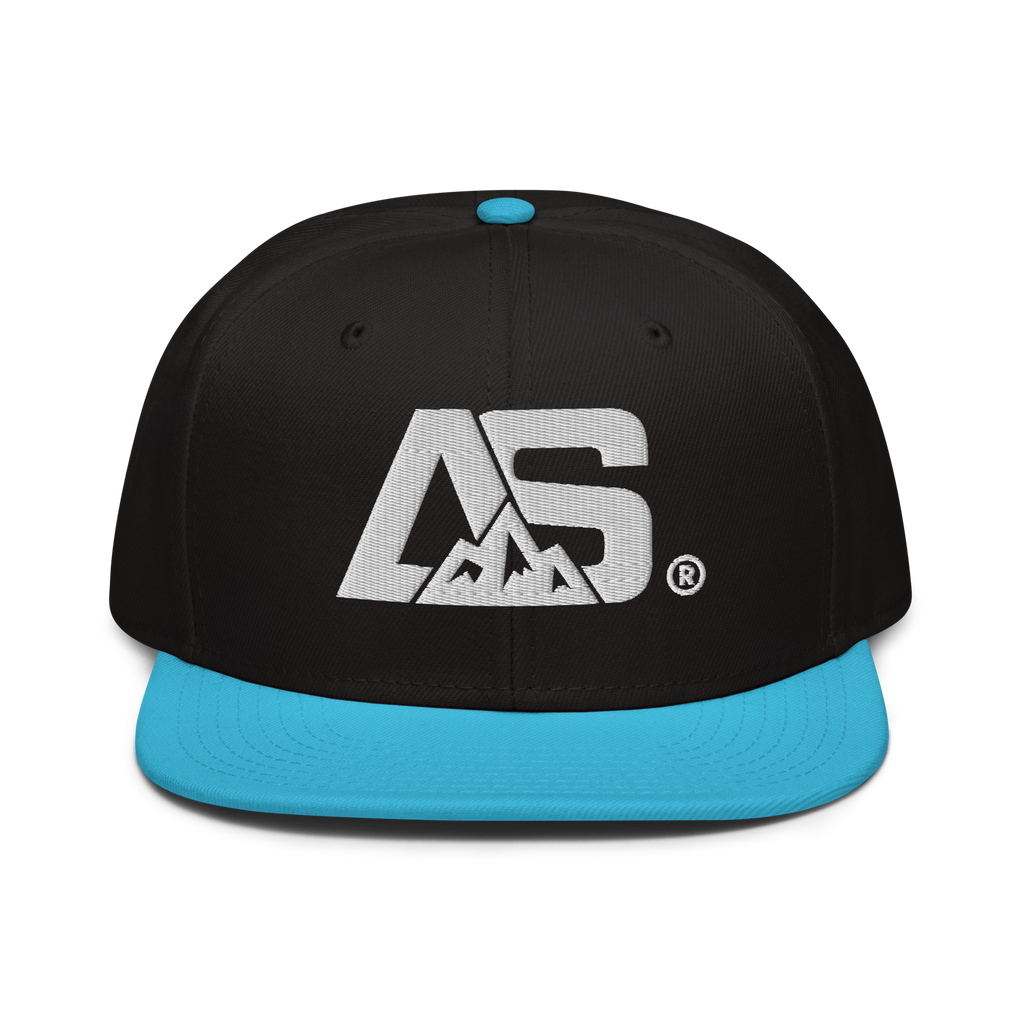 ALPINSTOFF® × OTTO Cap – AS Monogram Snapback (White Embroidery)