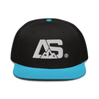 ALPINSTOFF® × OTTO Cap – AS Monogram Snapback (White Embroidery)