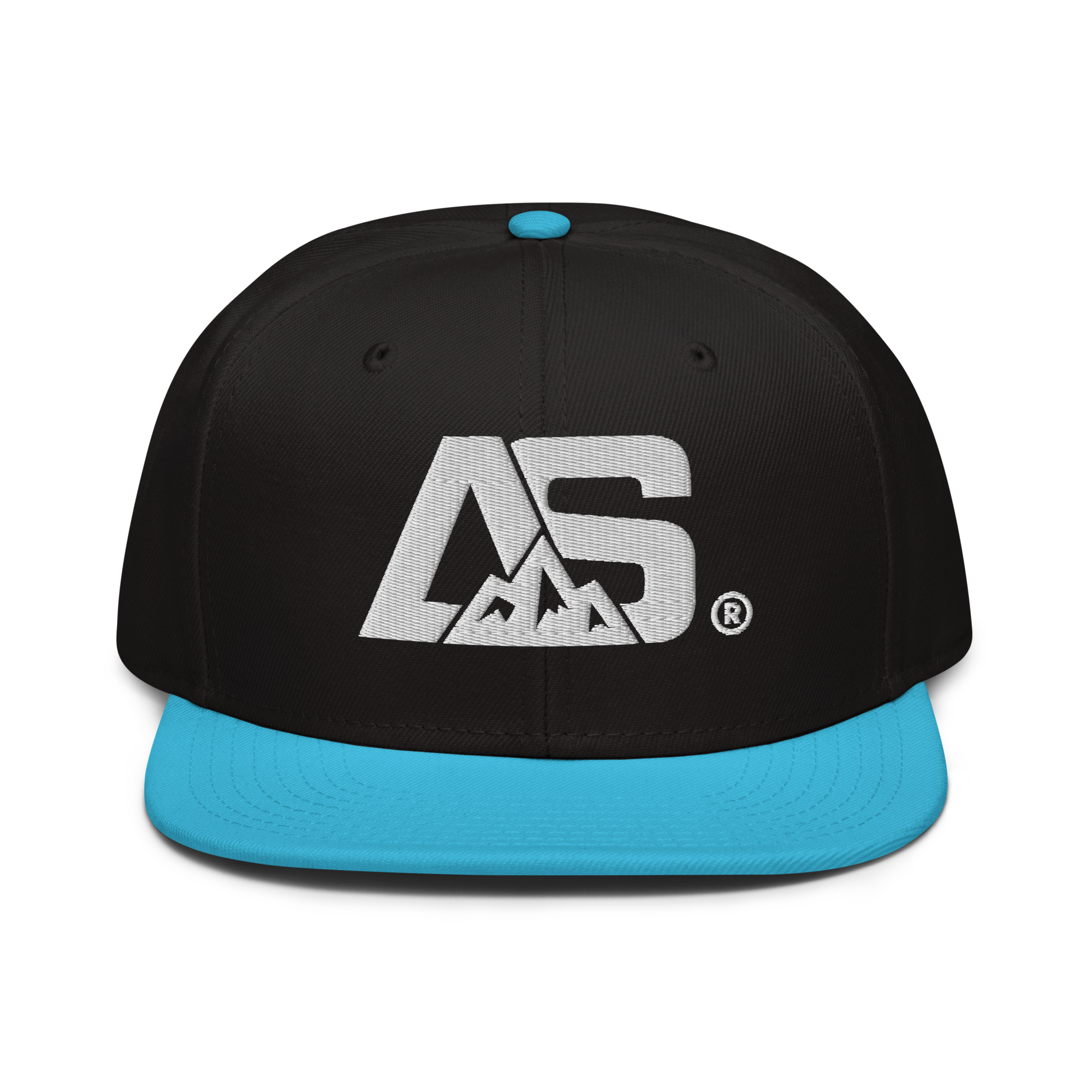 ALPINSTOFF® × OTTO Cap – AS Monogram Snapback (White Embroidery)