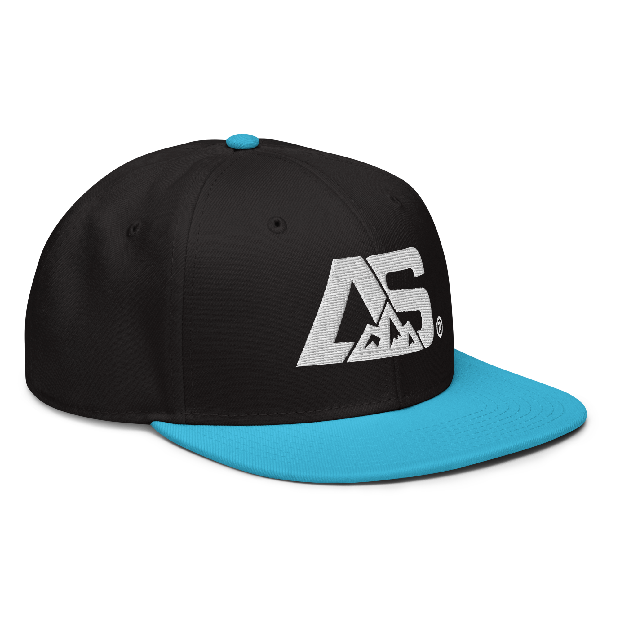 ALPINSTOFF® × OTTO Cap – AS Monogram Snapback (White Embroidery)