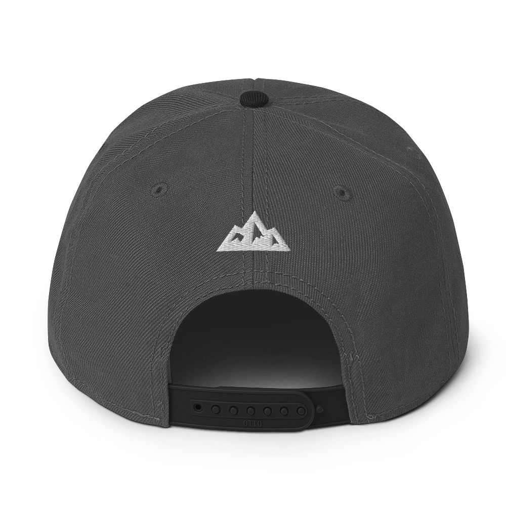 ALPINSTOFF® × OTTO Cap – AS Monogram Snapback (White Embroidery)