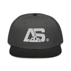 ALPINSTOFF® × OTTO Cap – AS Monogram Snapback (White Embroidery)