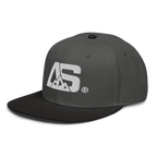 ALPINSTOFF® × OTTO Cap – AS Monogram Snapback (White Embroidery)