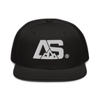 ALPINSTOFF® × OTTO Cap – AS Monogram Snapback (White Embroidery)