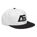 ALPINSTOFF® × OTTO Cap – AS Monogram Snapback (Black Embroidery)