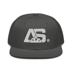 ALPINSTOFF® × OTTO Cap – AS Monogram Snapback (White Embroidery)