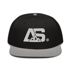ALPINSTOFF® × OTTO Cap – AS Monogram Snapback (White Embroidery)