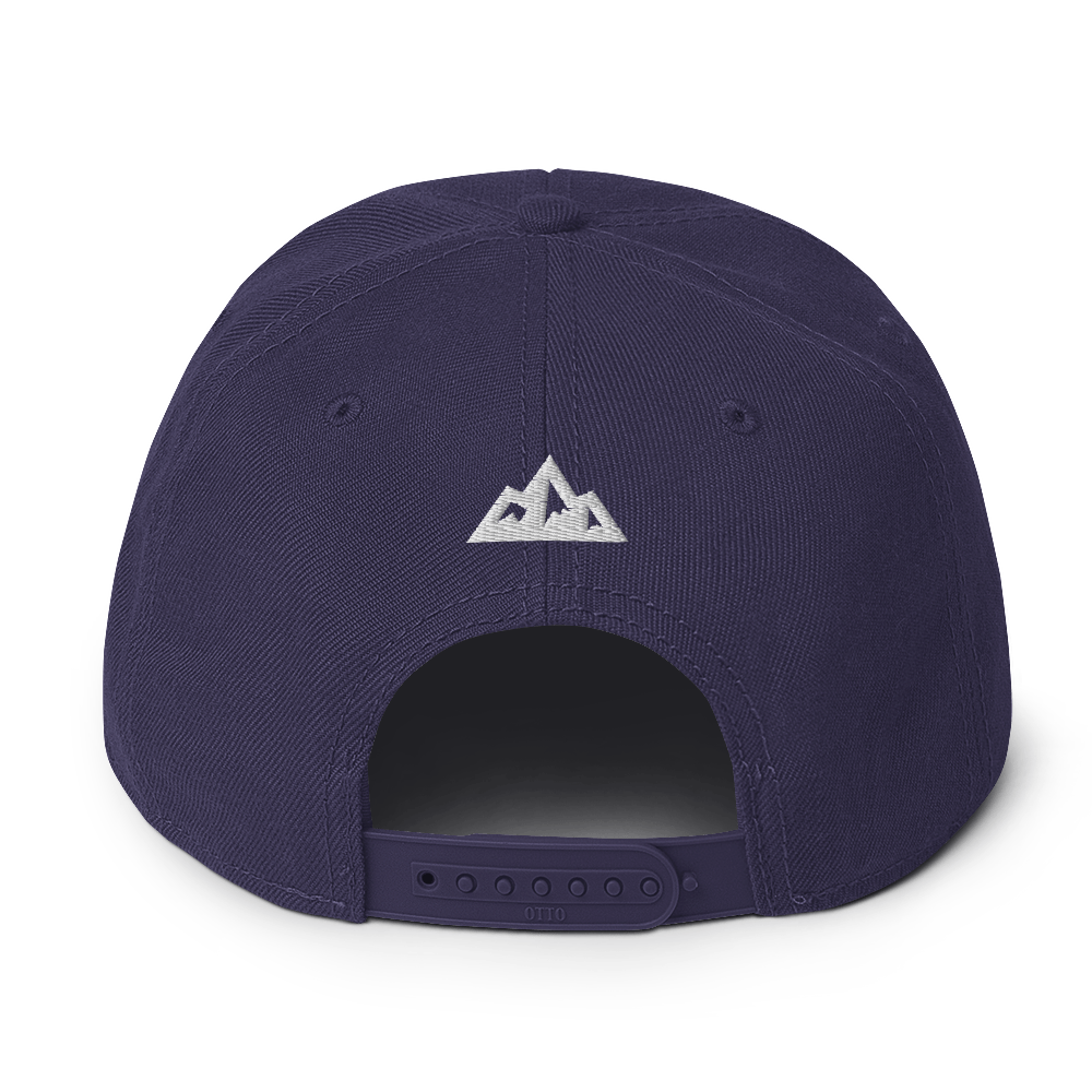 ALPINSTOFF® × OTTO Cap – AS Monogram Snapback (White Embroidery)