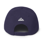 ALPINSTOFF® × OTTO Cap – AS Monogram Snapback (White Embroidery)
