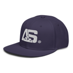 ALPINSTOFF® × OTTO Cap – AS Monogram Snapback (White Embroidery)