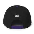 ALPINSTOFF® × OTTO Cap – AS Monogram Snapback (White Embroidery)