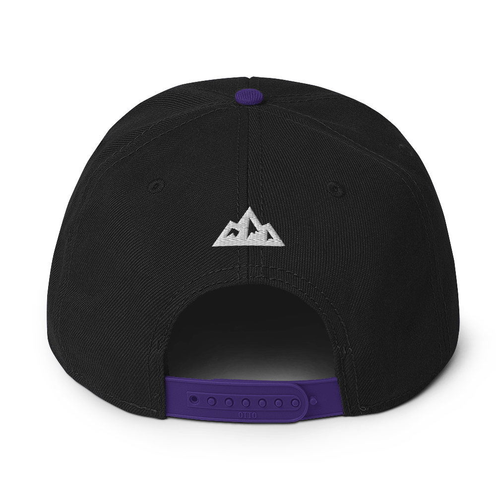 ALPINSTOFF® × OTTO Cap – AS Monogram Snapback (White Embroidery)