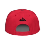 ALPINSTOFF® × OTTO Cap – AS Monogram Snapback (Black Embroidery)