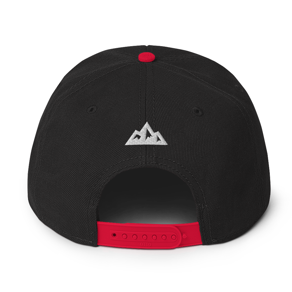 ALPINSTOFF® × OTTO Cap – AS Monogram Snapback (White Embroidery)