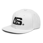 ALPINSTOFF® × OTTO Cap – AS Monogram Snapback (Black Embroidery)