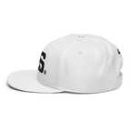 ALPINSTOFF® × OTTO Cap – AS Monogram Snapback (Black Embroidery)