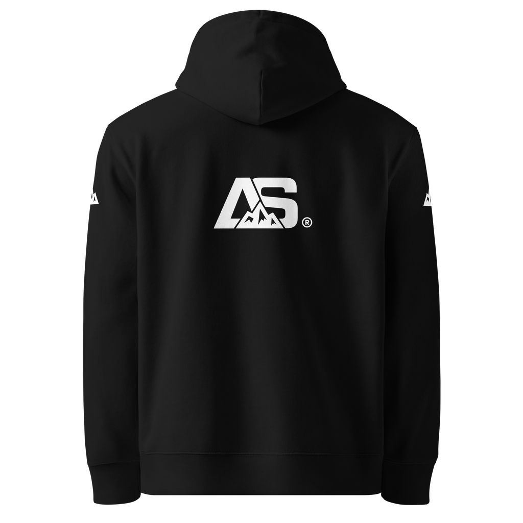 ALPINSTOFF® Essential Eco Hoodie – White Print Edition
