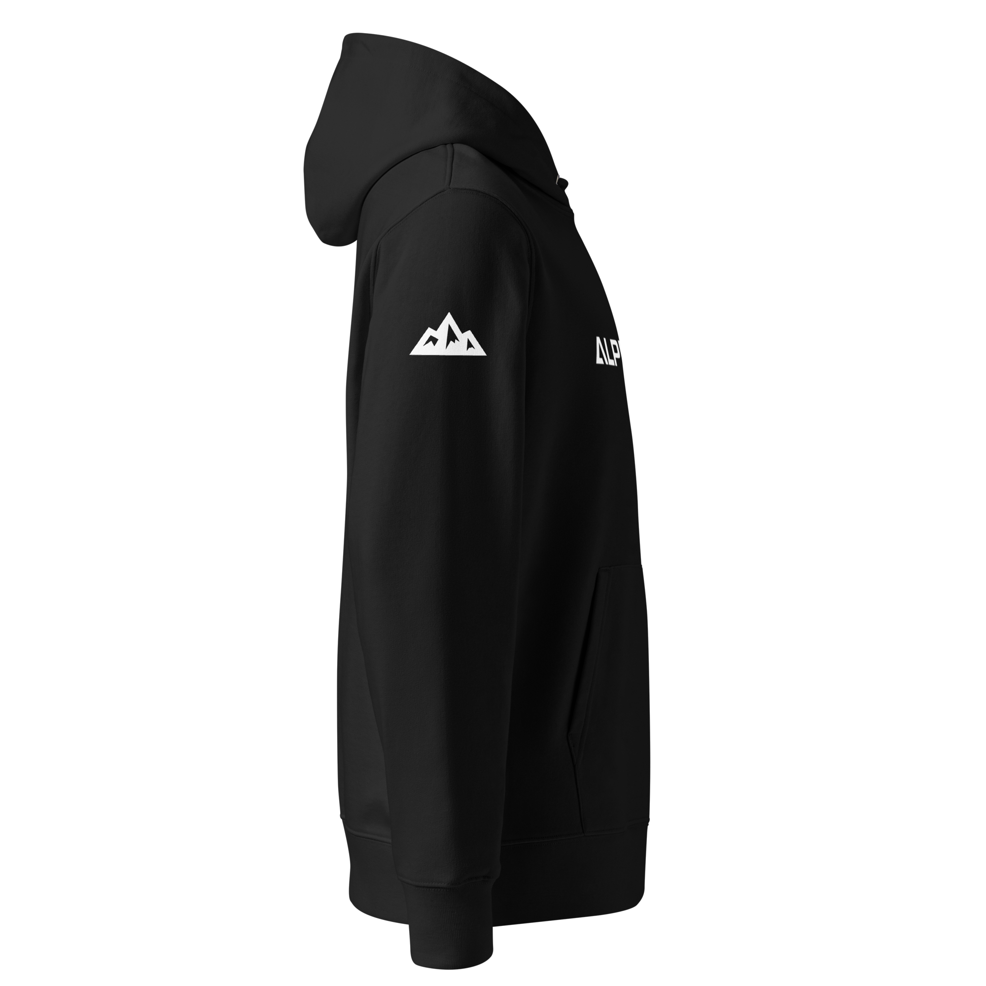 ALPINSTOFF® Essential Eco Hoodie – White Print Edition