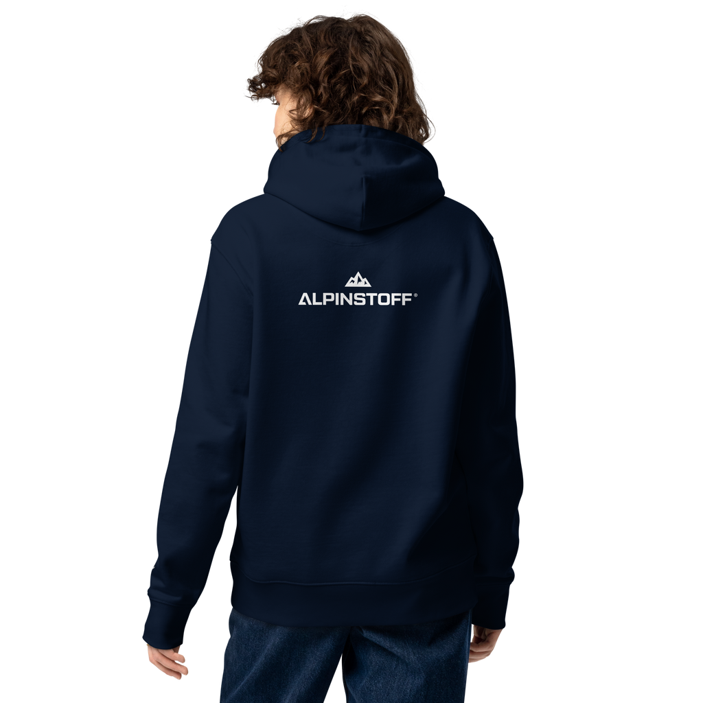 ALPINSTOFF® Essential Eco Hoodie – AS Embroidered Edition (White Stitch)