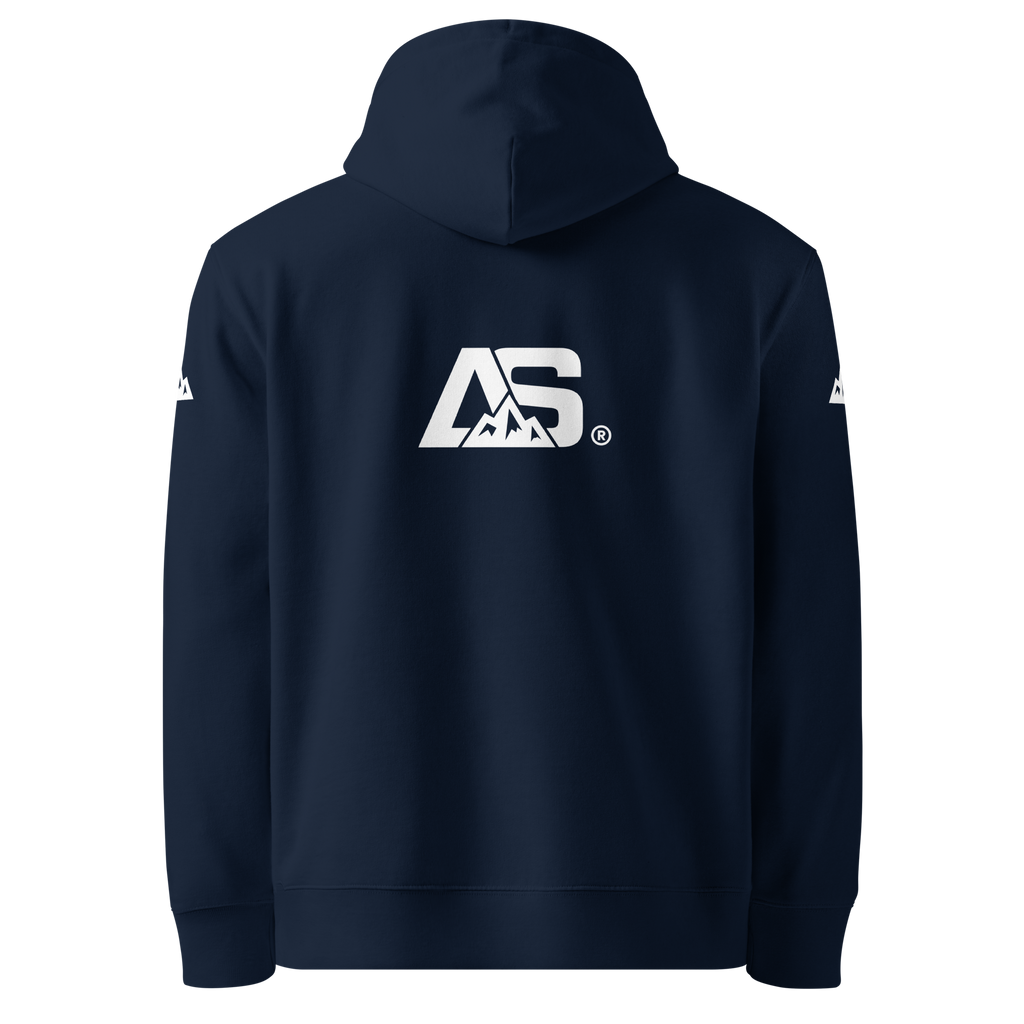 ALPINSTOFF® Essential Eco Hoodie – White Print Edition