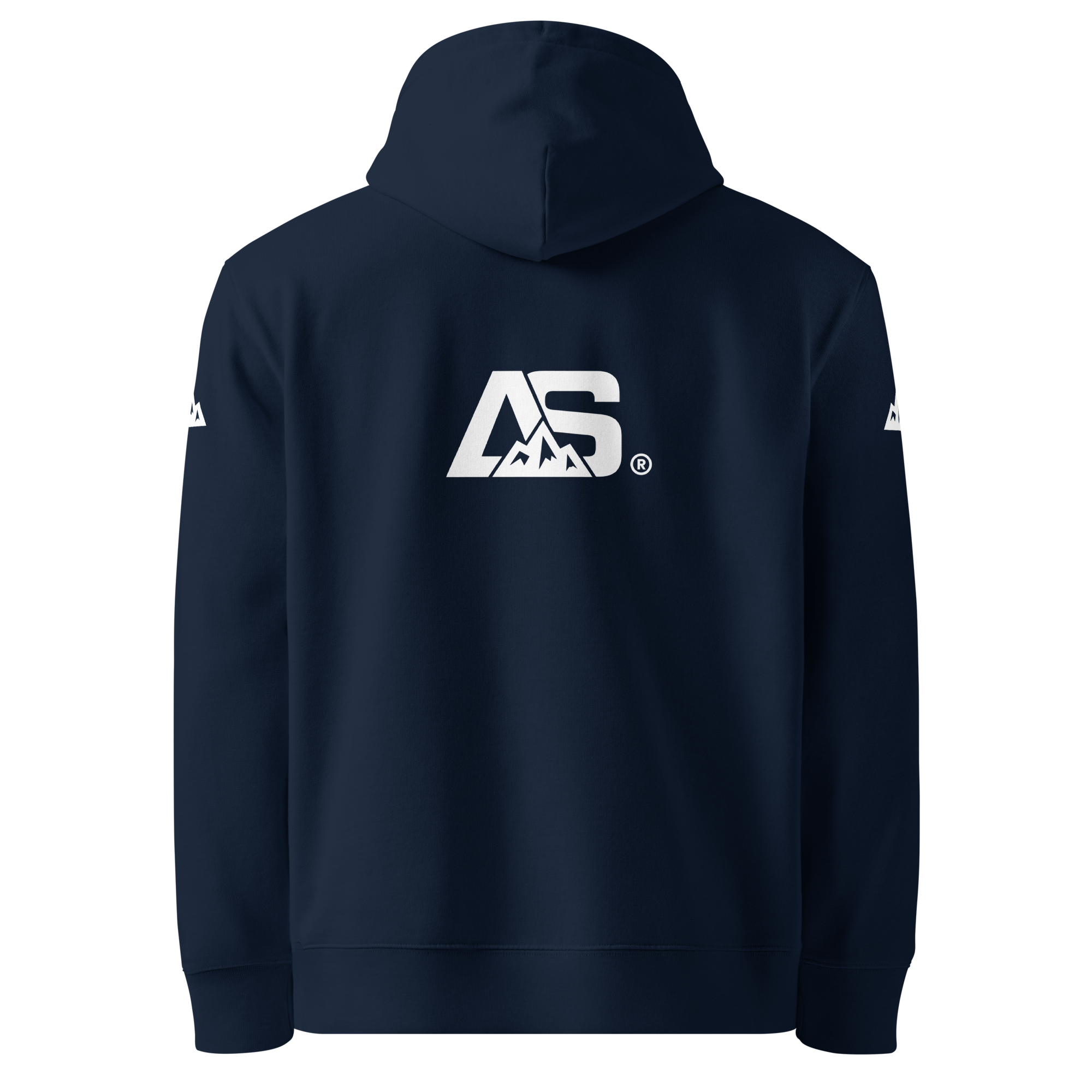 ALPINSTOFF® Essential Eco Hoodie – White Print Edition