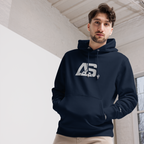 ALPINSTOFF® Essential Eco Hoodie – AS Embroidered Edition (White Stitch)