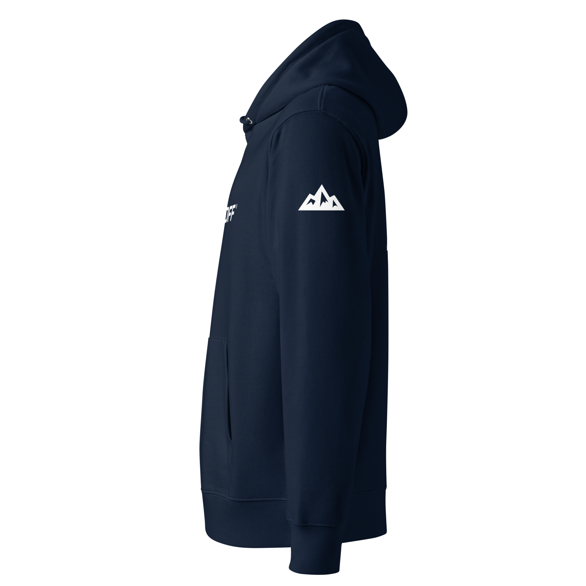 ALPINSTOFF® Essential Eco Hoodie – White Print Edition