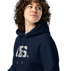 ALPINSTOFF® Essential Eco Hoodie – AS Embroidered Edition (White Stitch)
