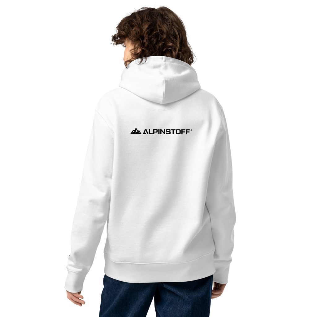 ALPINSTOFF® Essential Eco Hoodie – AS Embroidered Edition (Black Stitch)