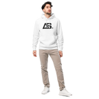 ALPINSTOFF® Essential Eco Hoodie – AS Embroidered Edition (Black Stitch)