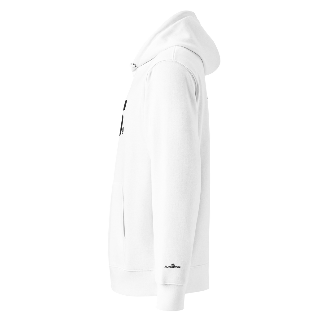 ALPINSTOFF® Essential Eco Hoodie – AS Embroidered Edition (Black Stitch)