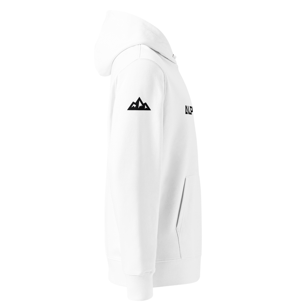 ALPINSTOFF® Essential Eco Hoodie – Black Print Edition