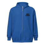 ALPINSTOFF® Summit Zip Hoodie – Black Embroidery