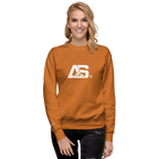 ALPINSTOFF® Premium Crewneck – White Monogram Edition
