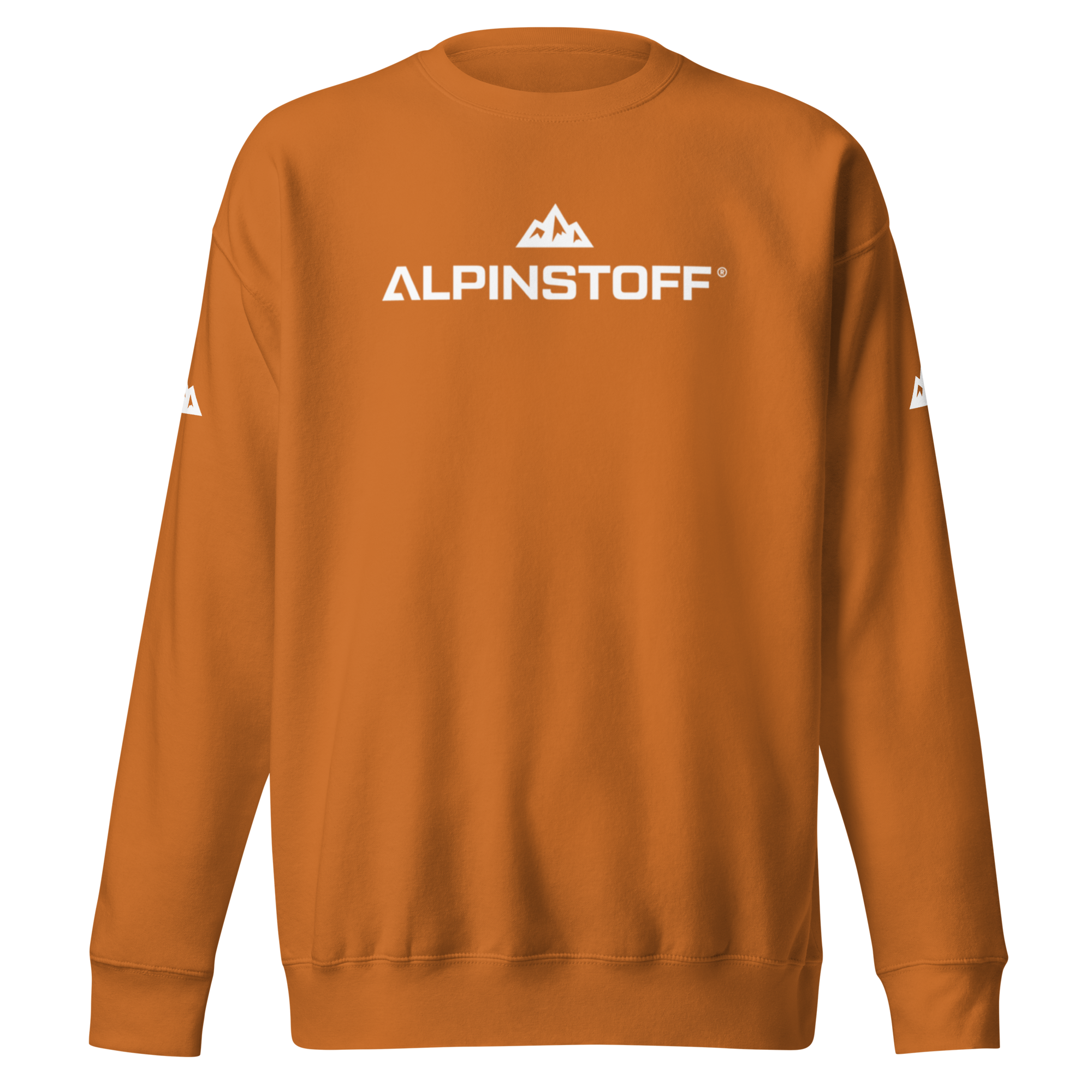 ALPINSTOFF® Premium Crewneck – White Print Edition
