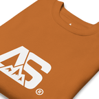 ALPINSTOFF® Premium Crewneck – White Monogram Edition