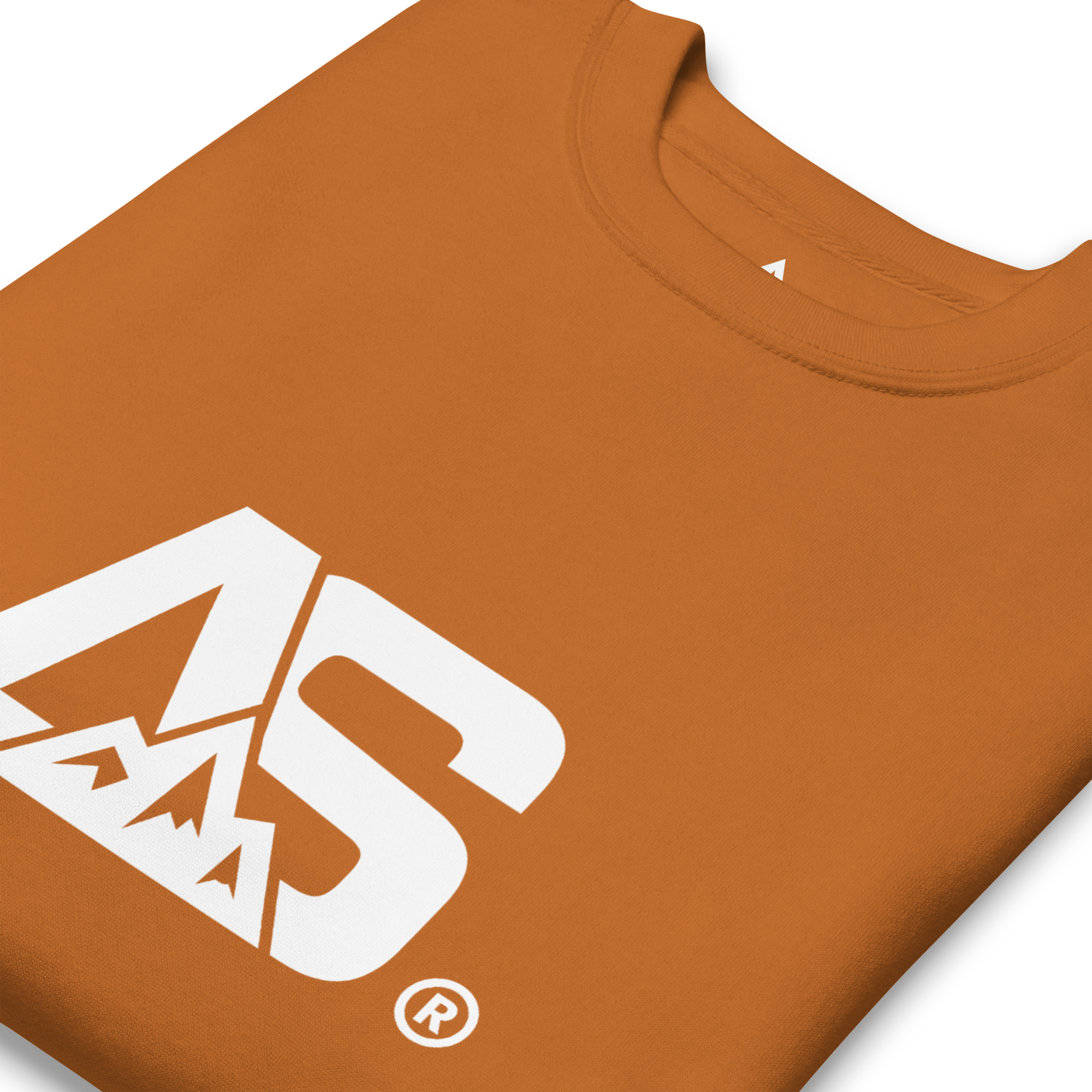 ALPINSTOFF® Premium Crewneck – White Monogram Edition
