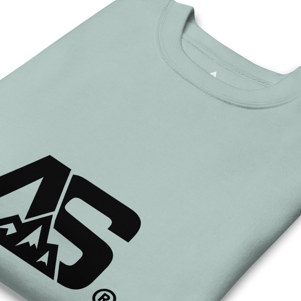 ALPINSTOFF® Premium Crewneck – Black Monogram Edition