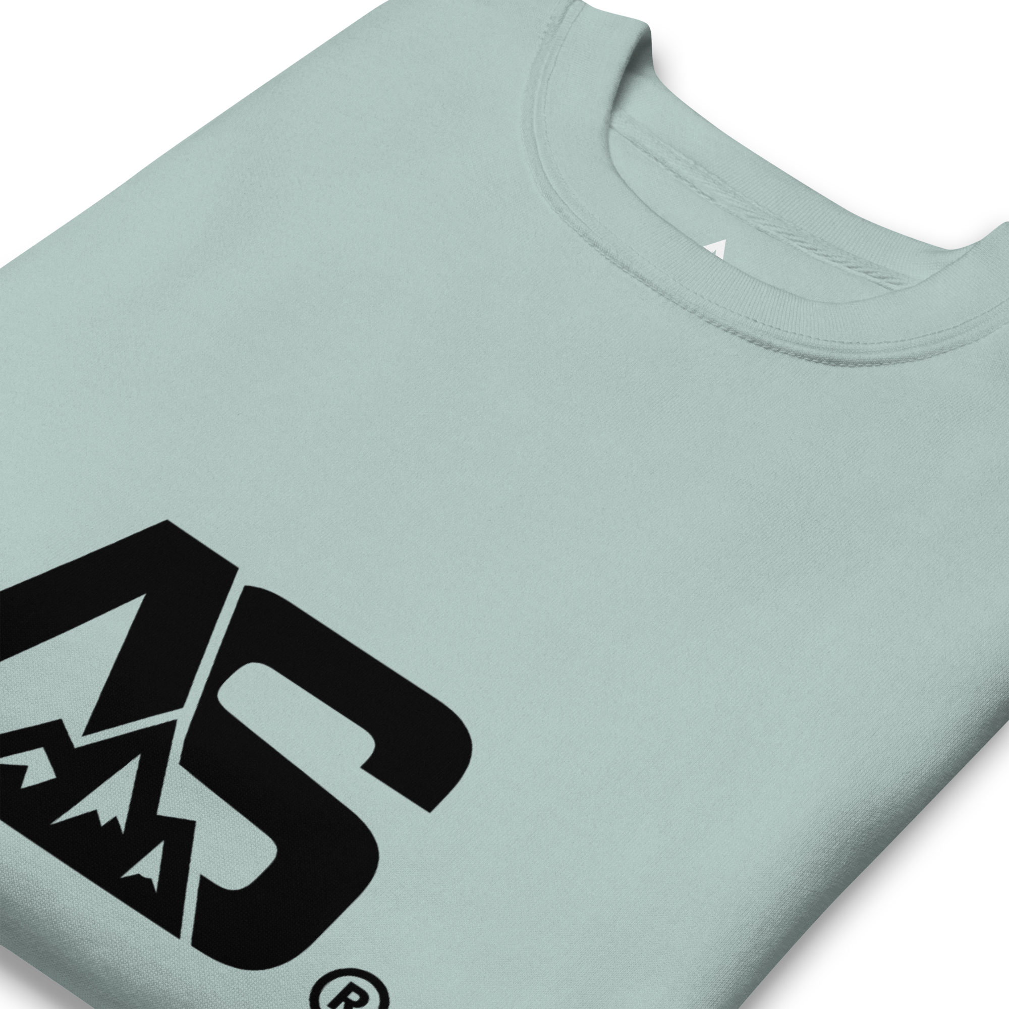 ALPINSTOFF® Premium Crewneck – Black Monogram Edition